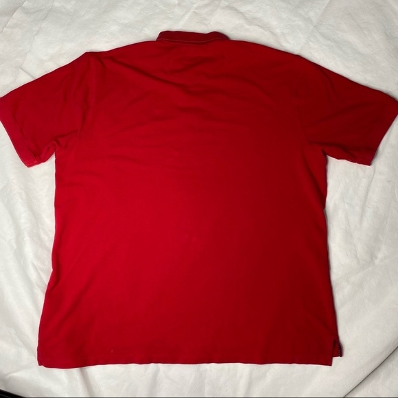 IZOD Heritage Red Polo Casual Golf Streetwear - Picture 10 of 13